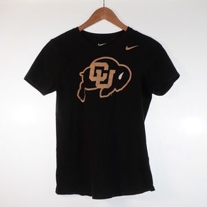 Women’s Nike CU Buffs Black Tee Size Medium